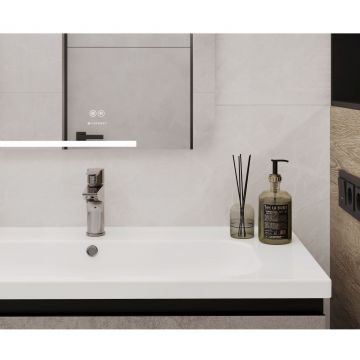 Керамогранит Ceradim (Керадим) Mramor Princess White серый 60х120 см полированный