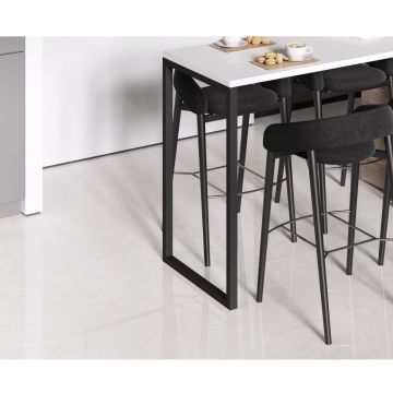 Керамогранит Ceradim (Керадим) Mramor Princess White серый 60х120 см полированный