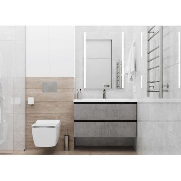 Керамогранит Ceradim Ocean Fairy серый 60х120 см полированный