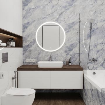 Керамогранит Ceradim (Керадим) Ocean Gorgeous Blue голубой 60х60 см полированный