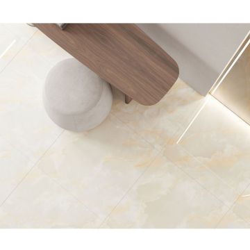 Керамогранит Ceradim Onyx Magian кремовый 60х60 см полированный