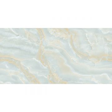 Керамогранит Ceradim Onyx Miraculous голубой 60х120 см полированный