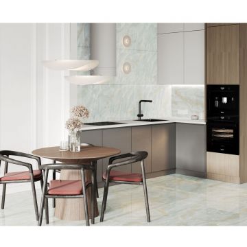 Керамогранит Ceradim Onyx Miraculous голубой 60х120 см полированный