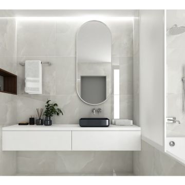 Керамогранит Ceradim (Керадим) Onyx Royal Cloud серый 60х60 см полированный