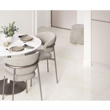 Керамогранит Ceradim Onyx Talent кремовый 80х80 см полированный