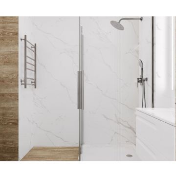 Керамогранит Ceradim (Керадим) Statuario Justice Grey белый 60х120 см матовый