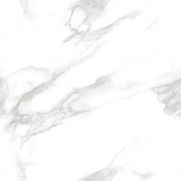 Керамогранит Ceradim (Керадим) Statuario Perfect Silver белый 60х60 см полированный