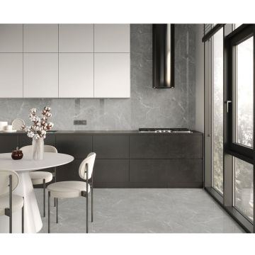 Керамогранит Ceradim (Керадим) Stone Cool Grey серый 60х60 см полированный