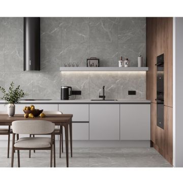 Керамогранит Ceradim (Керадим) Stone Cool Grey серый 60х60 см полированный