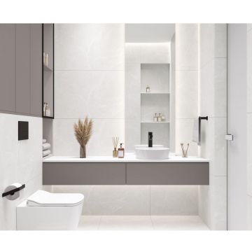 Керамогранит Ceradim (Керадим) Stone Cool White белый 60х120 см полированный