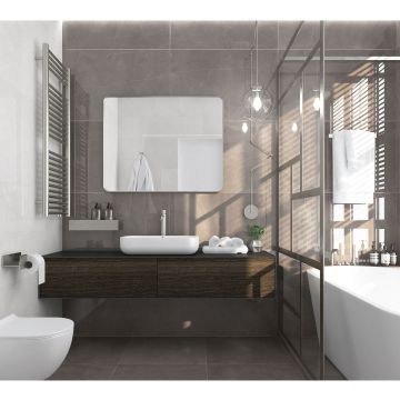 Керамогранит Ceradim (Керадим) Stone Micado Grey серый 60х120 см полированный