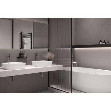 Керамогранит Ceradim (Керадим) Stone Notable Ash серый 60х120 см матовый