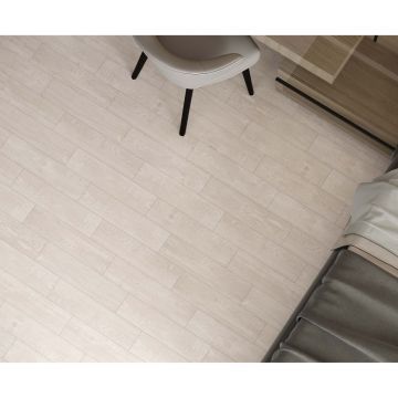 Керамогранит Ceradim (Керадим) Vitus белый 14,7х59,4 см