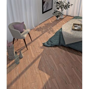 Керамогранит Ceradim (Керадим) David коричневый 14,7х59,4 см