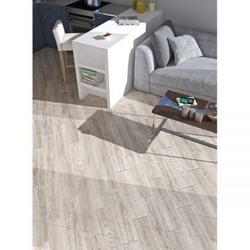 Керамогранит Ceradim (Керадим) Verona серый 14,7х59,4 см