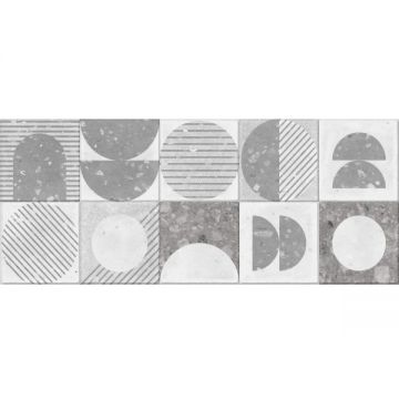 Плитка настенная Gracia Ceramica (Грация Керамика) Lane grey 03 25х60 см, 010100001541