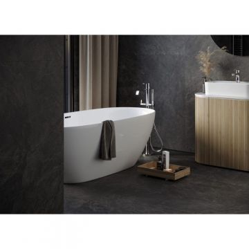 Керамогранит Kerranova (Керанова) Krater Light Grey 60х60 см, K-2210/SR/600x600x9