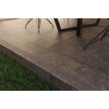 Керамогранит Paradyz Ilario brown elewacja 24,5x6,6 см