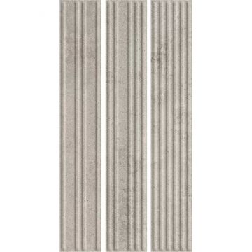 Керамогранит Paradyz (Парадайз) Carrizo grey elewacja struktura stripes mix mat 40x6,6 см