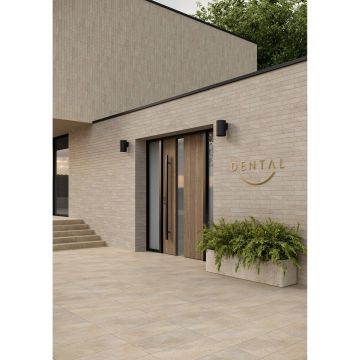 Керамогранит Paradyz (Парадайз) Eremite crema elewacja struktura mat 40x6,6 см