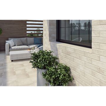 Керамогранит Paradyz Scandiano beige elewacja 24.5x6,6 см