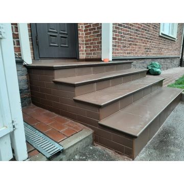 Керамогранит Paradyz Natural brown elewacja 24,5x6,6 см