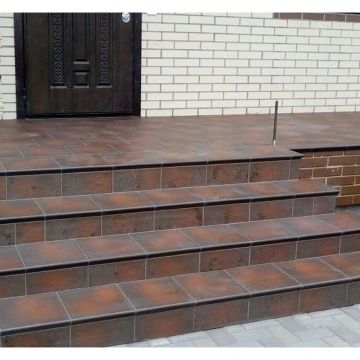 Ступень Paradyz (Парадайз) Semir brown stopnica prosta 30х30 см (1.7 м2)