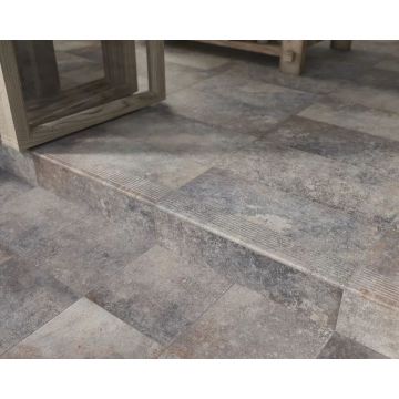 Клинкерная плитка Paradyz (Парадайз) Cloud Brown Elewacja Duro 7 мм 6.6x24.5 см, ZD--245X066-1-CLOU.BR---4