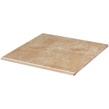 Ступень Парадайз Ilario Beige 33х30 см бежевый матовая, Иларио B1a, Paradyz