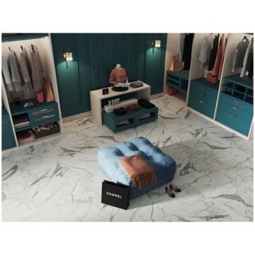 Керамогранит Эстима Montis 60х120 белый неполированная, ректификат MN 01, Estima