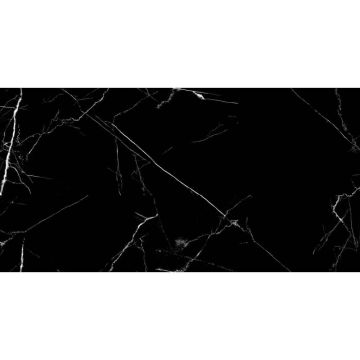 Керамогранит Эстима (Estima) Marble Onlygres черный полированный 60x120 см, MOG601