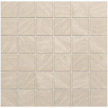 Мозаика Эстима Gabbro 30х30 белый неполированная, ректификат GB 01, Estima
