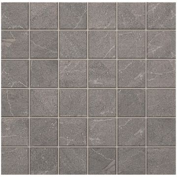 Мозаика Эстима Gabbro 30х30 серый, коричневый неполированная, ректификат GB 02, Estima