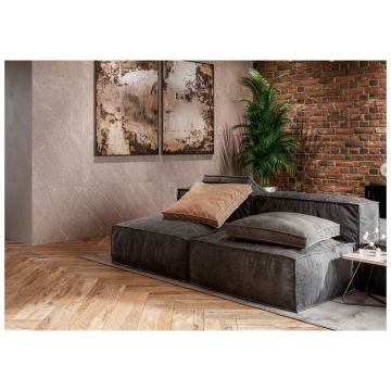 Мозаика Эстима Gabbro 30х30 серый, коричневый неполированная, ректификат GB 02, Estima