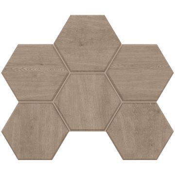 Мозаика Эстима Classic Wood 25х33 бежевый неполированная, ректификат CW 02, Estima