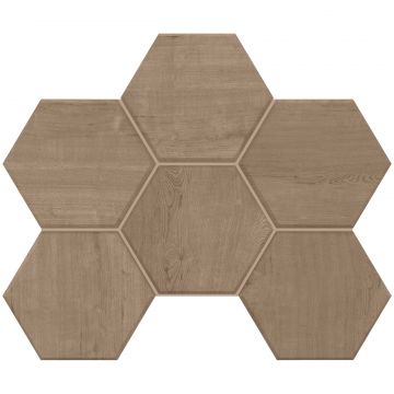 Мозаика Эстима Classic Wood 25х33 бежевый неполированная, ректификат CW 03, Estima