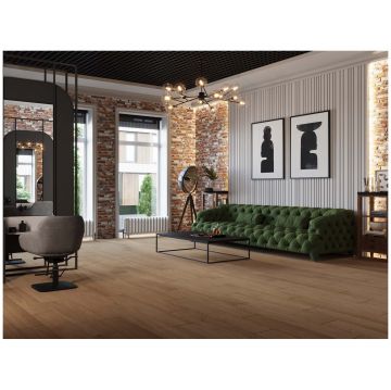 Керамогранит Эстима Classic Wood 20х120 бежевый, серый неполированная, ректификат, антискольжение CW 03, Estima