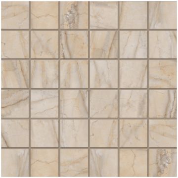 Мозаика Эстима Bernini 30х30 бежевый, карамельный полированная, ректификат BR 01, Estima