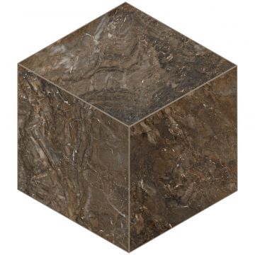 Мозаика Эстима Bernini 25х33 коричневый неполированная, ректификат, антискольжение BR 04, Estima