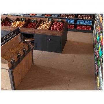 Ступень Эстима Gobi 30х60 бежевый неполированная GO 01, Estima