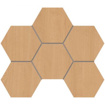 Мозаика Эстима Classic Wood 25х33 светло-бежевый неполированная, ректификат CW 04, Estima