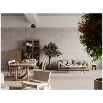 Ступень Эстима Граффито 30х120 см серый неполированный ректификат GF 01, Estima
