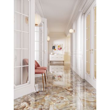 Керамогранит Itc Ceramica (Итк Керамика) Agyaro Blue Hg Sugar 60x60 см