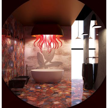Керамогранит Itc Ceramica Galaxy Red Sugar 60x60 см