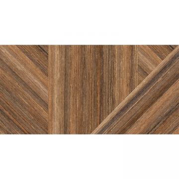 Керамогранит Itc Ceramica (Итк Керамика) Forked Wood Brown Carving 60x120 см