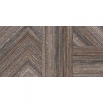 Керамогранит Itc Ceramica (Итк Керамика) Forked Wood Choco Carving 60x120 см