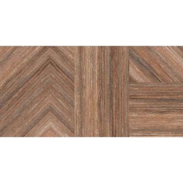 Керамогранит Itc Ceramica (Итк Керамика) Forked Wood Wenge Carving 60x120 см