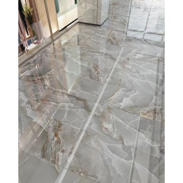 Керамогранит Itc Ceramica (Итк Керамика) Agate Silver Polished 60x120 см