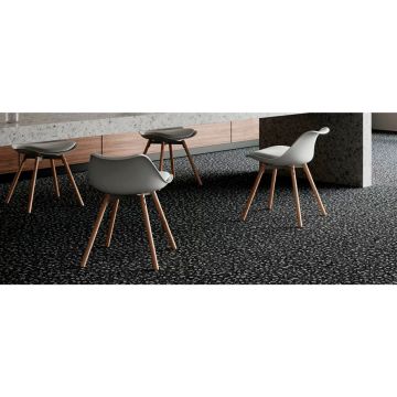 Керамогранит М-Квадрат (Кировская керамика) ProGres (Прогрес) Black Terrazzo NEW 60х60 см (NR0379)