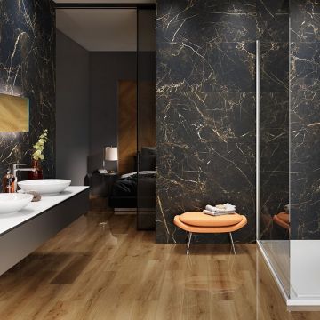 Керамогранит Ape Ceramica (Апе Керамика) Night luх black matt rect 60х120 см, ректификат